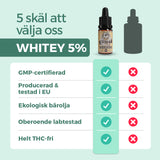 Den Vita 5% (CBGa olja)