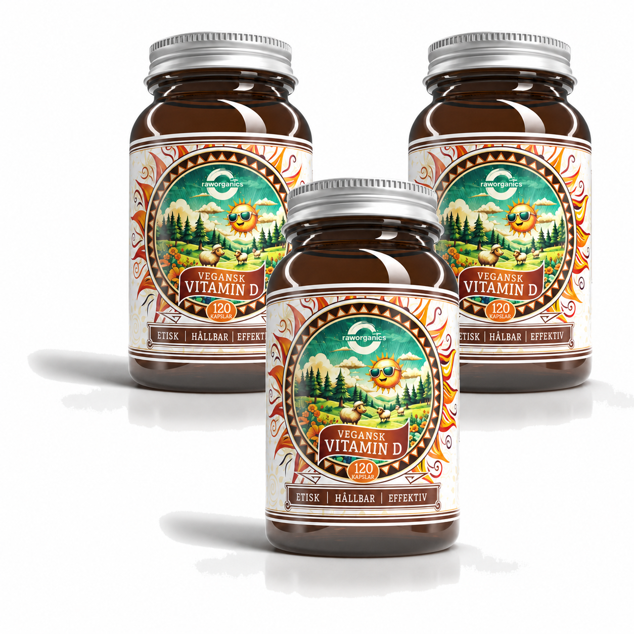 3 x Vegansk Vitamin D